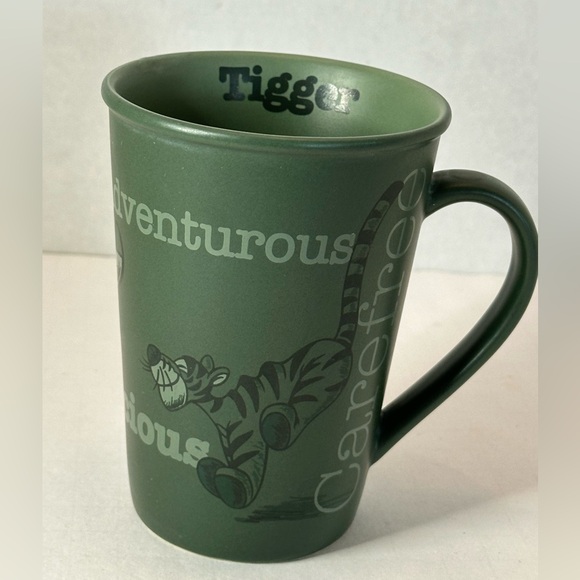 Vintage Winnie the Pooh Tigger Mug Muted Green Disney - Picture 2 of 5